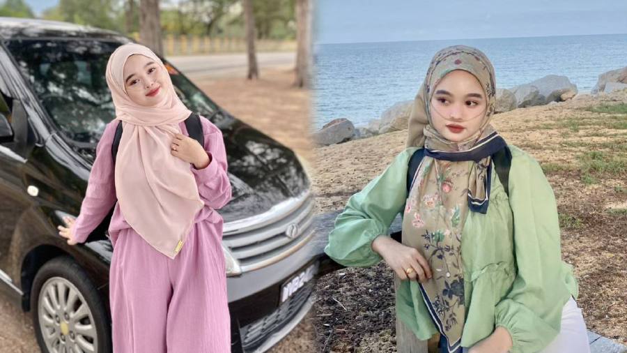 Dhia Saffia said she was lessening her reliance on the machine, as advised by her doctor. -PIC CREDIT: HARIAN METRO/DHIA SAFFIA MOHD AZMIR