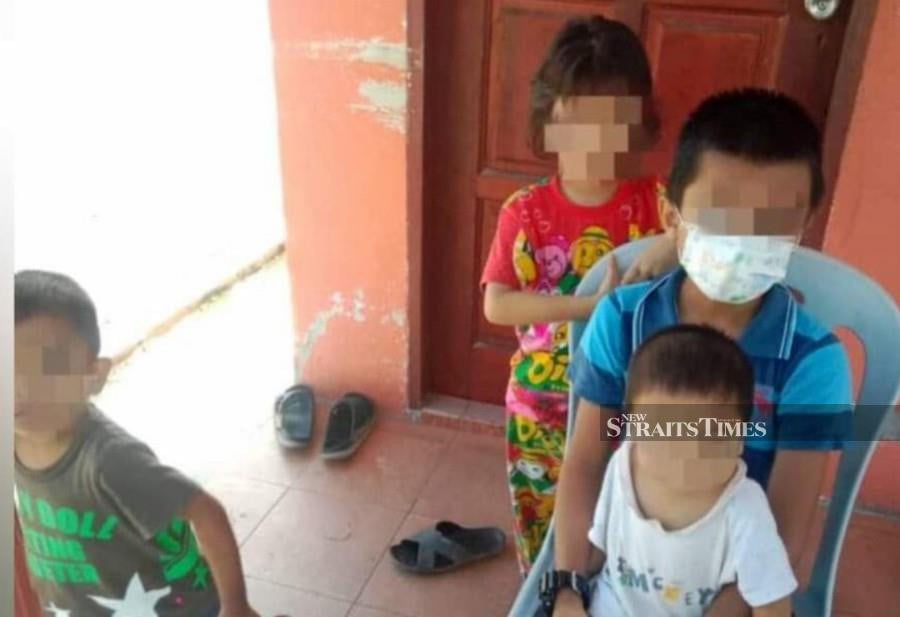 The four siblings will be placed in a shelter until they turn 18.- Pic courtesy of NST reader. 