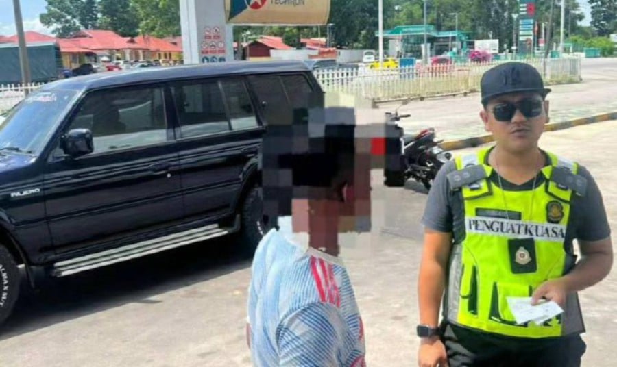 A man, in his 30s, was found to have made repeated diesel purchases at 12.20pm totalling RM132.03. PIC COURTESY OF KELANTAN DOMESTIC TRADE AND COST OF LIVING MINISTRY