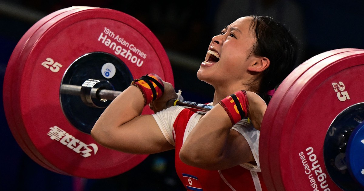 North Korean sets weightlifting world record after four-year absence ...