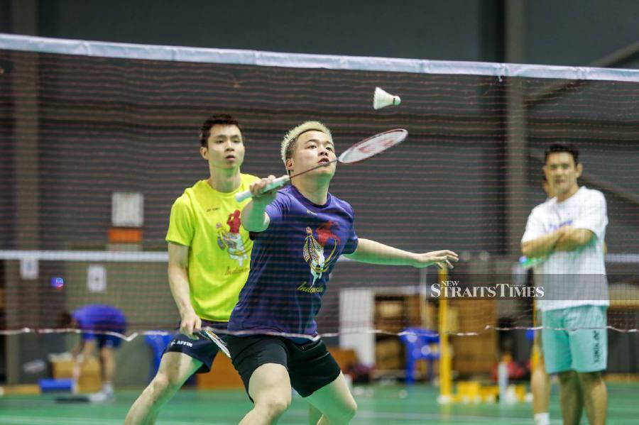 Men's doubles player Aaron Chia said he will only think about enjoying or taking a break after his retirement. Aaron’s comments came after he and his world No. 3 partner Soh Wooi Yik decided to withdraw from last week's Super 750 French Open due to an injury. -NSTP FILE/ASWADI ALIAS