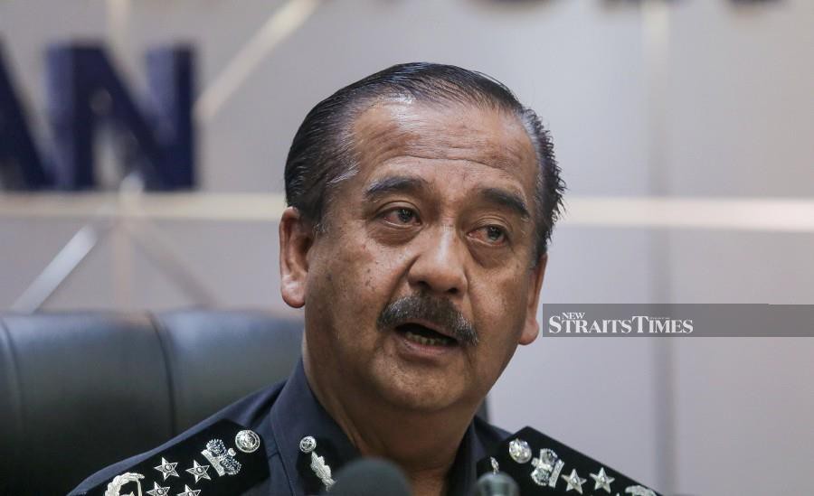 Inspector-General of Police Tan Sri Razarudin Husain. -NSTP FILE/HAZREEN MOHAMAD