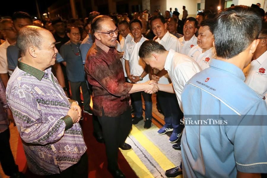 Prime Minister Datuk Seri Anwar Ibrahim. Anwar said issues on basic needs and infrastructure development should be prioritised and addressed by both the federal and state governments. -NSTP/MOHD ADAM ARININ