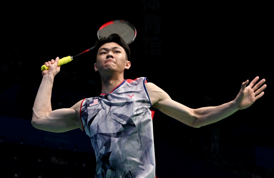 World No. 11 Lee Zii Jia marched into the China Masters Super 750 quarter-finals in style, thumping homester Lu Guang Zu 21-10, 21-12 on Thursday. REUTERS FILE PIC
