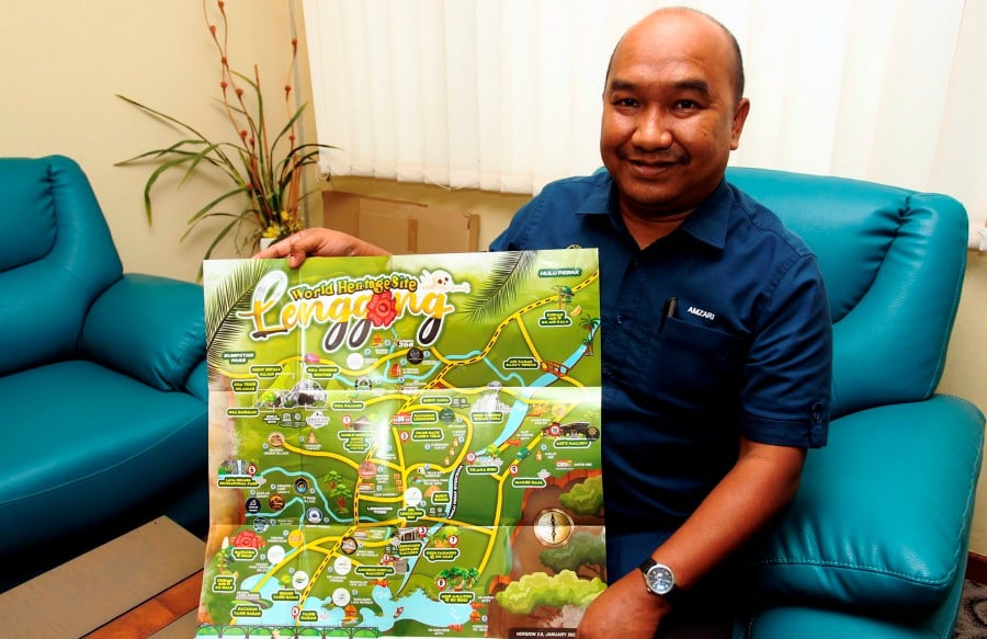 Lenggong District Council (MDL) president Mohd Amzari Mohd Arzami (pic) said the council took over the management of Lenggong Valley after being given the mandate and funds from the state government, with cooperation from the local community. -BERNAMA PIC