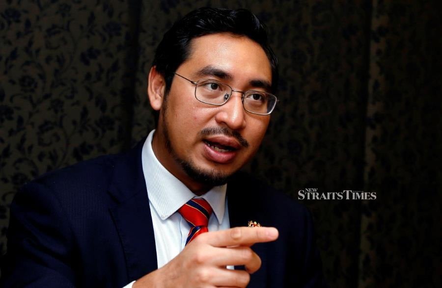 PN's Wan Ahmad Fayhsal Wan Ahmad Kamal maintains that the opposition received a draft of the allocations from a representative of Prime Minister Datuk Seri Anwar Ibrahim. - NSTP pic