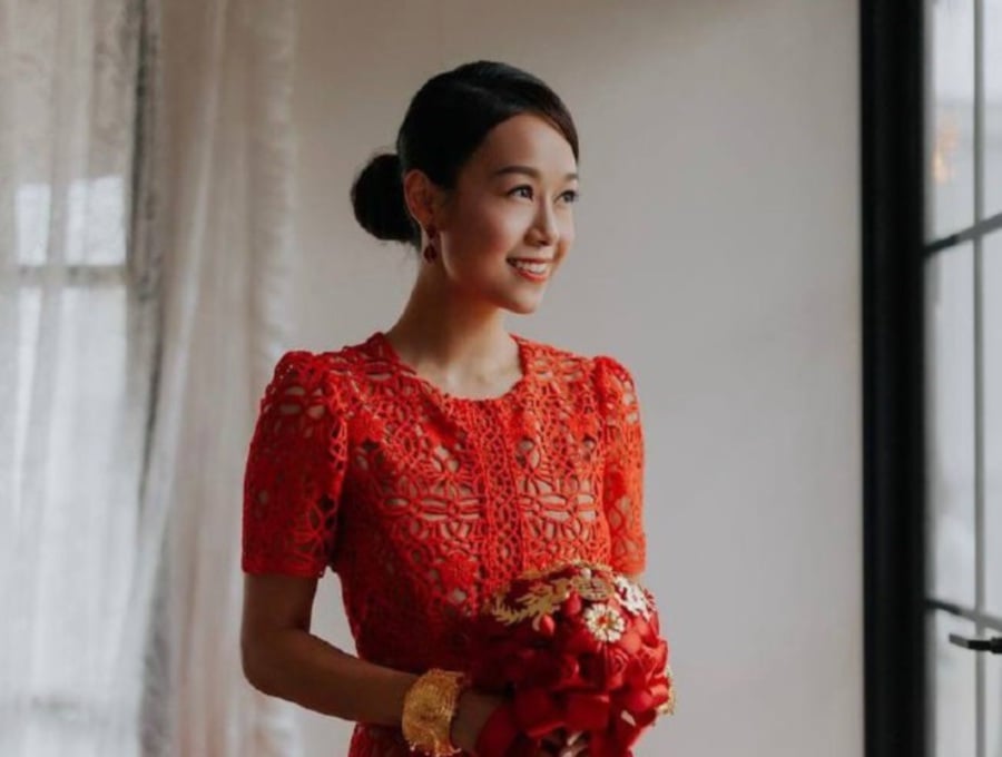 Newlywed Jacqueline Wong is now a singer and songwriter. -PIC CREDIT: INSTAGRAM/ JACQUELINEWONG