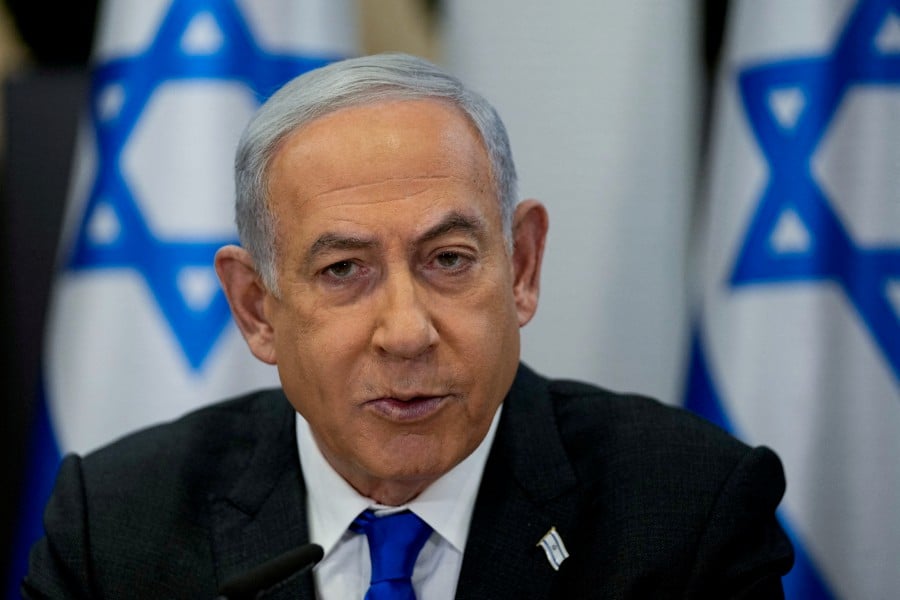 Israeli Prime Minister Benjamin Netanyahu promised "safe passage" to civilians displaced there. REUTERS FILE PIC