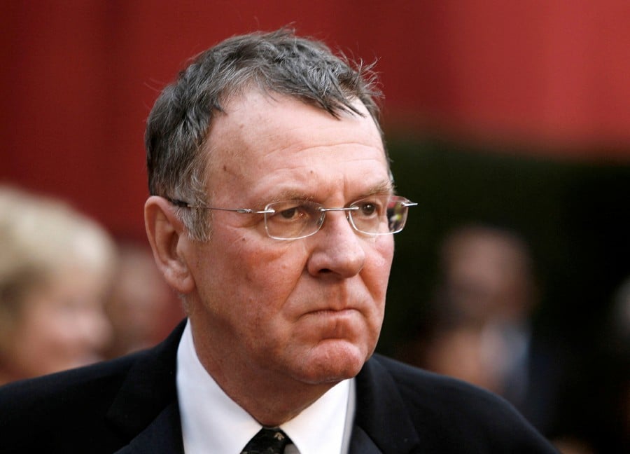 (FILE PHOTO) Best supporting actor Oscar nominee Tom Wilkinson of the film "Michael Clayton" arrives at the 80th annual Academy Awards in Hollywood. -REUTERS/Lucas Jackson