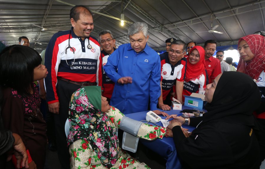 Deputy Prime Minister Datuk Seri Dr Ahmad Zahid Hamidi in making the call to all government machinery said such programmes must schedule continuously all year long. Pic by NSTP/ABDULLAH YUSOF