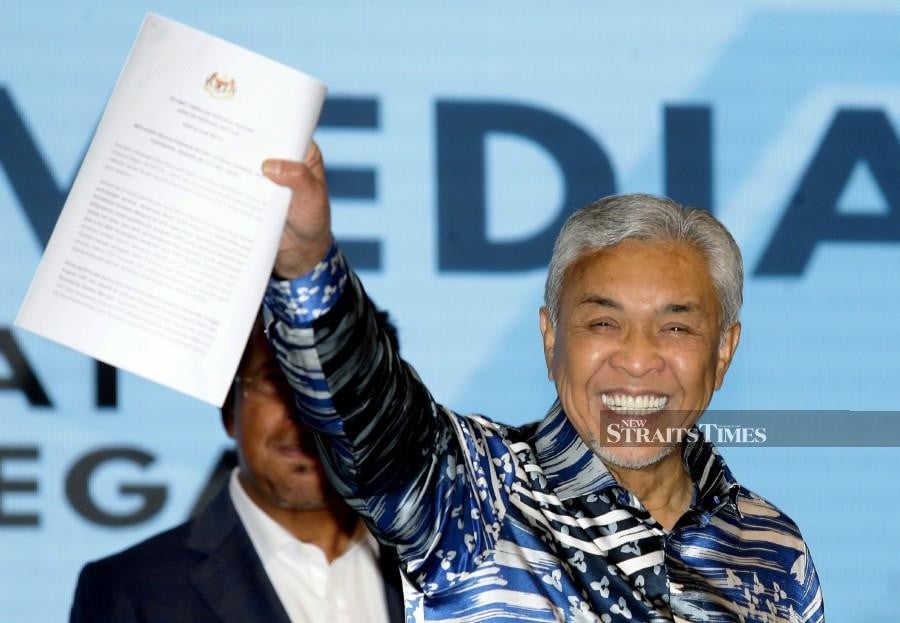 Deputy Prime Minister Datuk Seri Dr Ahmad Zahid Hamidi says the government will set up a sole accreditation body for Technical and Vocational Education and Training (TVET) programmes. NSTP/MOHD FADLI HAMZAH
