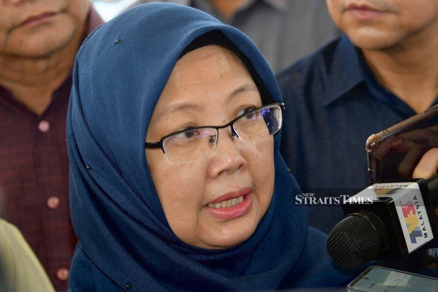 The long-awaited new Papar Hospital will be completed by the end of the year, said Health Minister Dr Zaliha Mustafa. - NSTP/MOHD ADAM ARININ