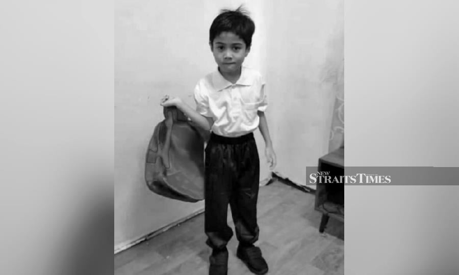  Zayn Rayyan Abdul Matiin was reported missing from his home at Block R Apartment Idaman on Dec 5.
