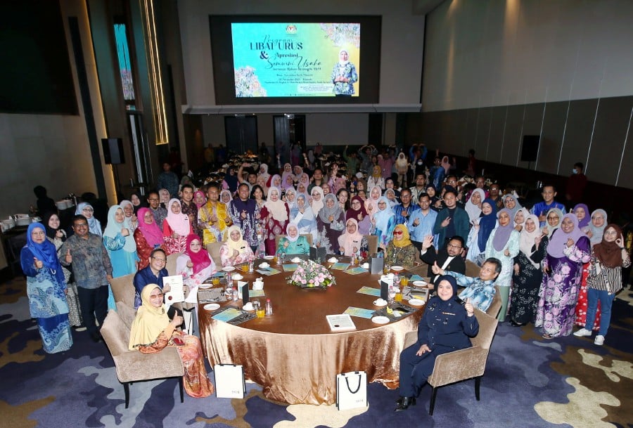 Women, Family and Community Development Minister Datuk Seri Nancy Shukri at the appreciation ceremony for ISM strategic partners today. -- NSTP/EIZAIRI SHAMSUDIN