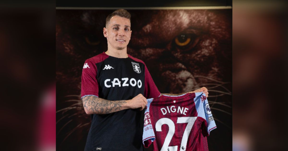 Lucas Digne joins Aston Villa in £25 million deal from Everton after  Philippe Coutinho signing - Eurosport