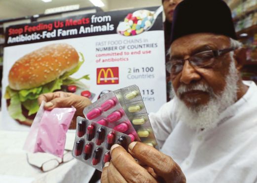 Antibiotics in fast food meat sources: CAP calls for end to antibiotic use  in animal feed