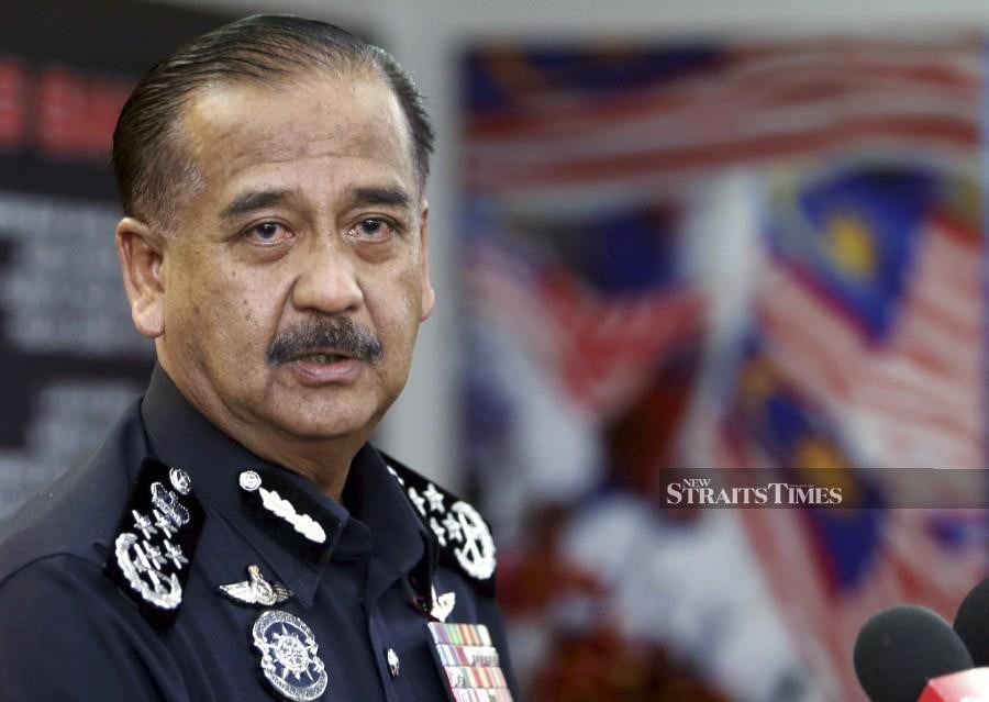  Inspector General of Police Tan Sri Razarudin Husain, when contacted, confirmed the matter but declined to comment further. - NSTP/MOHAMAD SHAHRIL BADRI SAALI