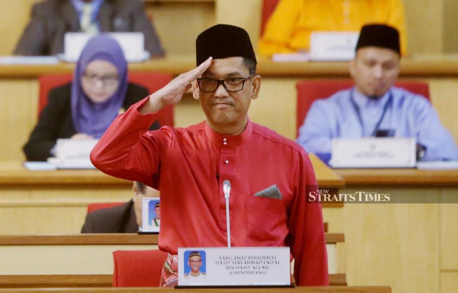 Perak Menteri Besar Ahmad Faizal Resigns Nsttv