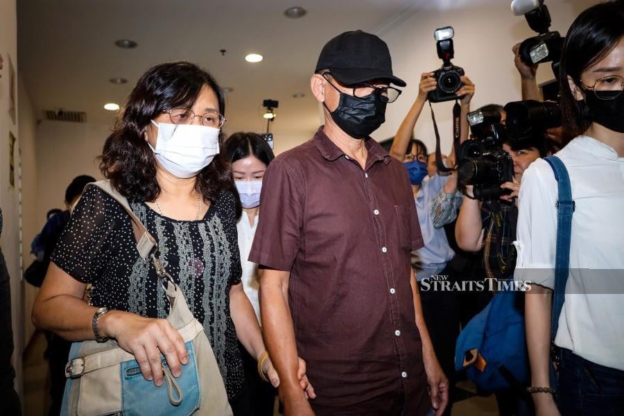 Xin Jian Chang Sdn Bhd directors, Soh Chin Huat, 61, his wife, Goh Li Huay, 62, and their daughter Soh Hui San, 36, were separately charged under Section 109 of the Penal Code read with Section 298 at the Shah Alam Sessions Court on March 26, 2024. -NSTP/ASYRAF HAMZAH