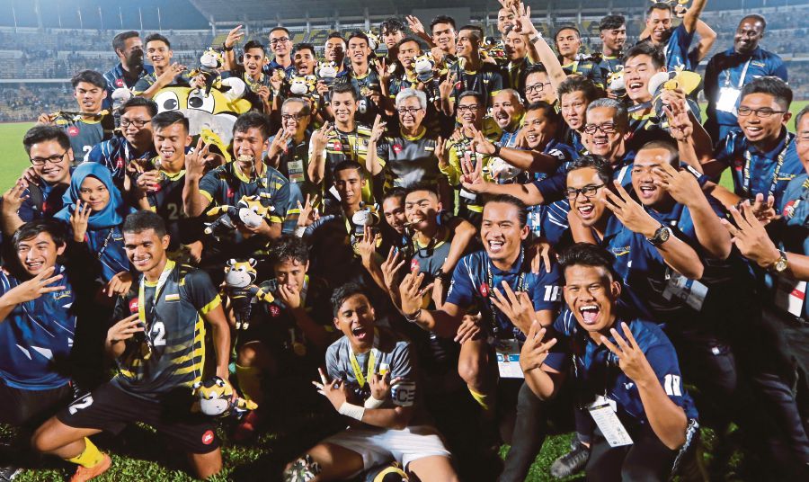 Comeback kings Perak win mother of all gold medals at Malaysia Games